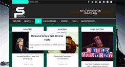 Desktop Screenshot of nydivorcefacts.com